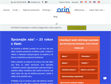 Tablet Screenshot of orin.sk